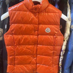 Ladies orange moncler gilet