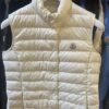 Ladies white moncler gilet