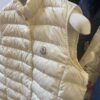 Ladies white moncler gilet - Image 2