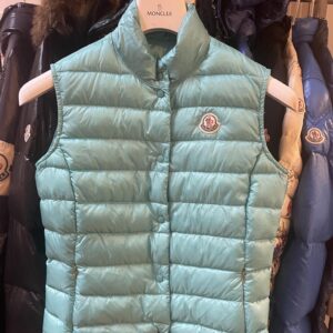 Ladies turquoise moncler gilet