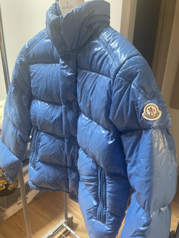 Men’s baby blue moncler Ever - Image 2