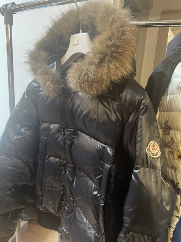 Men’s moncler with fur - Image 2