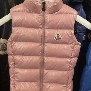 Girls pink gilet