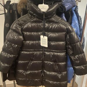 Girls black moncler jacket