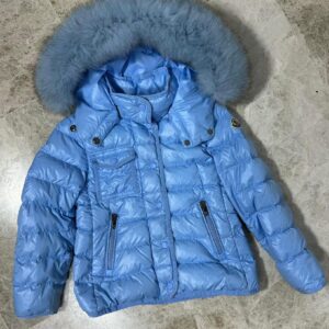 Girls Moncler with real fox fur