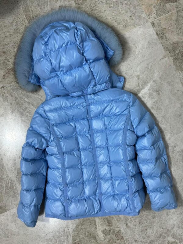 Girls Moncler with real fox fur - Image 3